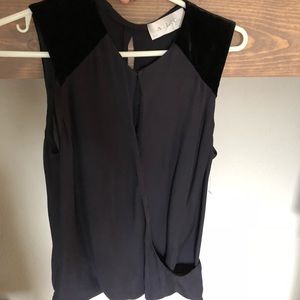 A.L.C. Crossover Blouse